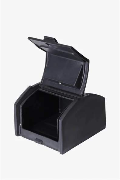 Motosiklet Pizza Çantası Paket Servis Çantası CV90 Siyah - Resim 2