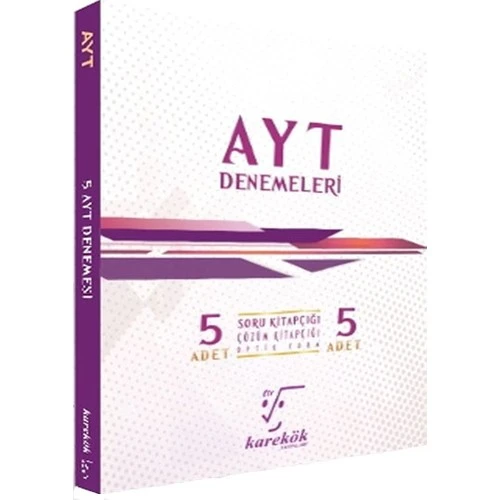 AYT 5'li Deneme Seti ürün görseli