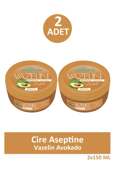 Cire Aseptine Vazelin Avokado 150 ml 2 Adet ürün görseli 1