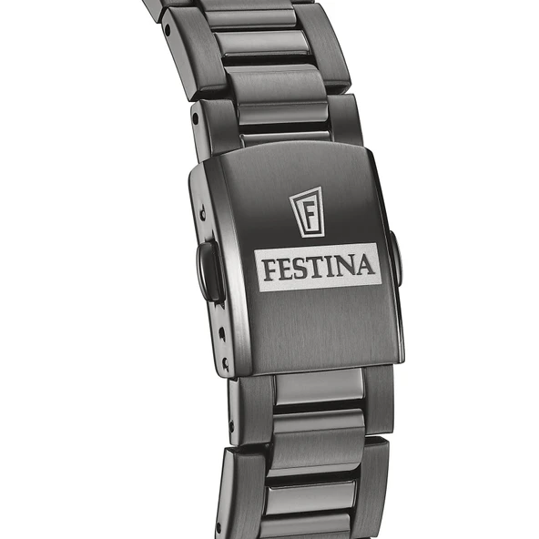 FESTINA F20632/1 AUTOMATIC SKELETON SAPPHIRE ERKEK KOL SAATİ - Resim 4