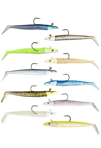 Fujin Zand Eel 11cm 7gr-14gr Double Body+Head Silikon Balık ürün görseli 1