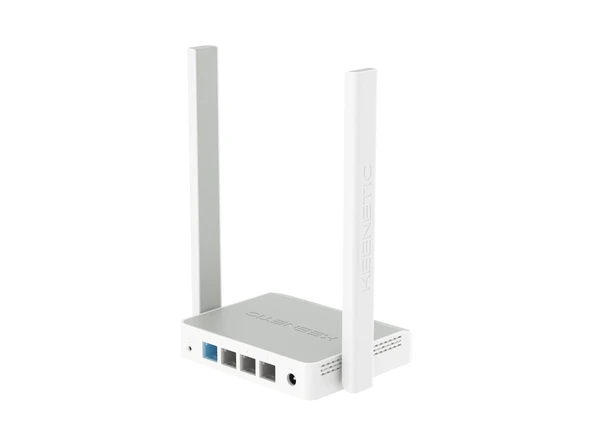 Keenetic Starter 300 Mbps 2x5dBi Cloud VPN WPA3 WiFi Mesh Menzil Genişletici Access Point Fiber Router