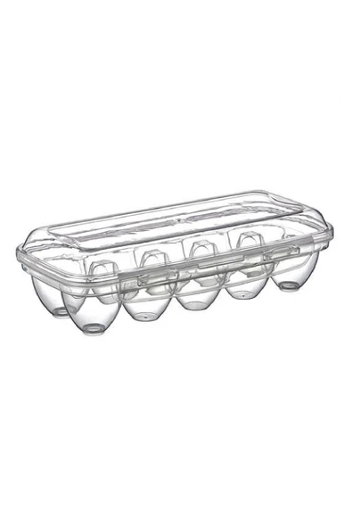 NACTUMU 10 Bölmeli Kilitli Kapaklı Yumurtalık Saklama Kutusu, Pratik ve Güvenli Depolama ürün görseli