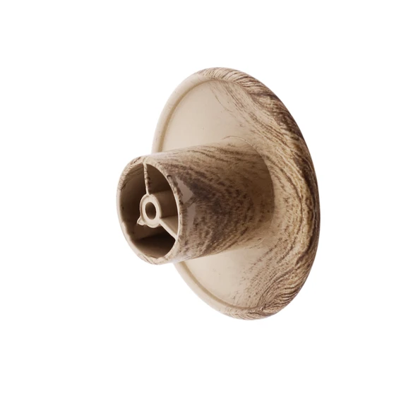 Tek Vidalı Bolina Dış Bükey Plastik Düğme Kulp Kubik Doğal Meşe Mobilya Dolap Çekmece Kulpu Kulbu - Resim 6