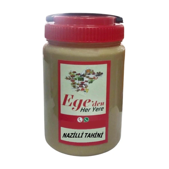 Ege'den Her Yere Taş Değirmen Tahin 1 Kg.(Nazilli Tahini)