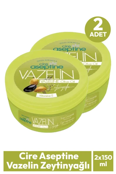 Cire Aseptine Vazelin Zeytinyağlı 150 ml 2 Adet ürün görseli 1