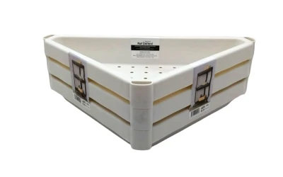 ÜÇGEN - BEYAZ PRATİK RAF ÜNİTESİ PLASTİK (5284) ürün görseli 1