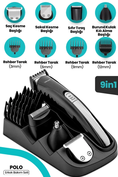 GOLDMASTER POLO BY-4101 ERKEK BAKIM SETİ