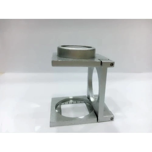 20 Mm Büyüteç Lup Dokumacı Büyüteci Full Çelik Katlanabilir Th9007a - Resim 4