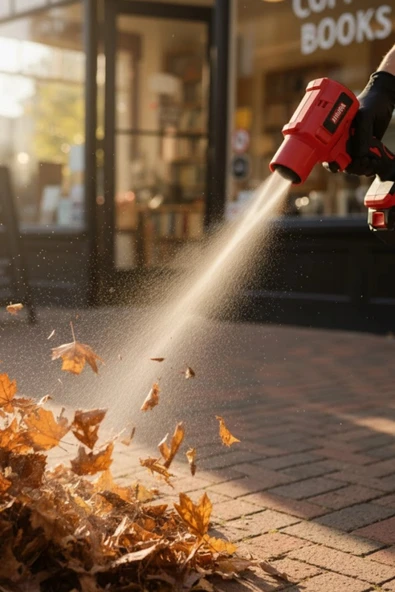 Auhma Ahv-18 21V 32.000 RPM Şarjlı Turbo Hava Üfleyici - Li-ion Jet Blower - 5