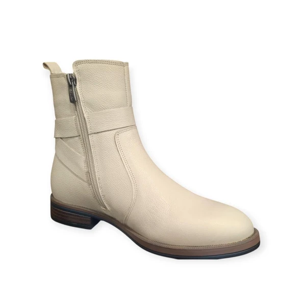 VENÜS 2552703K DÜZ TOPUK İNCE TABAN DERİ KADIN BOT - Resim 11