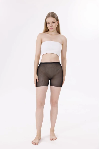 MDB Freshness 0024 Lazer Kesim Tül Boxer Korse - Resim 3