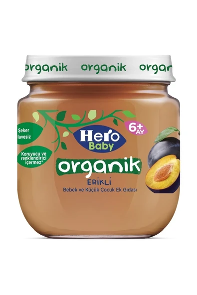 Hero Baby Organik Erikli 120 gr ürün görseli