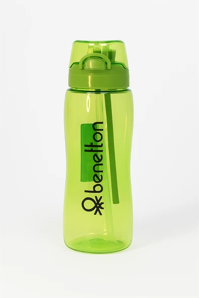 Benetton Gökkuşağı Desenli Okul Seti(İlkokul Çantası, Yeşil Matara) - 8