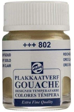Talens Guaj Boya 802 Light Gold (Metalik) ürün görseli