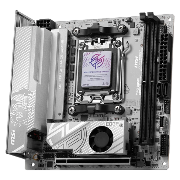 MSI B850M GAMING PLUS WIFI 8200MHz(OC) DDR5 Soket AM5 M.2 HDMI USB-C mATX Anakart - Resim 4