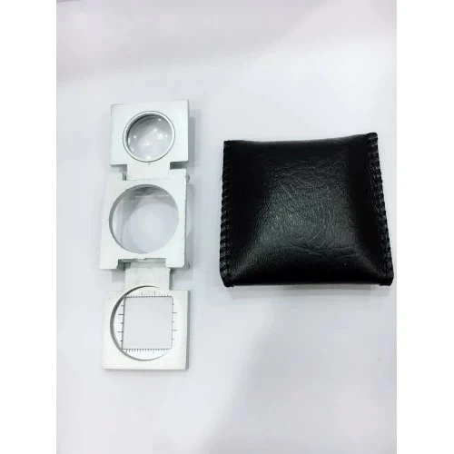 20 Mm Büyüteç Lup Dokumacı Büyüteci Full Çelik Katlanabilir Th9007a - Resim 6
