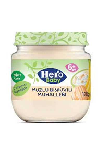 Ülker Hero Baby Mey.püreli Mama 120gr Muz.bisk.muhallebi ürün görseli