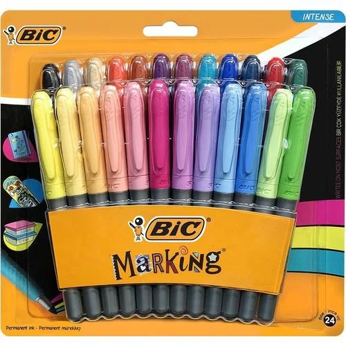 Bic Marking Color Permanent Markör Karışık 24'Lü Blister ürün görseli