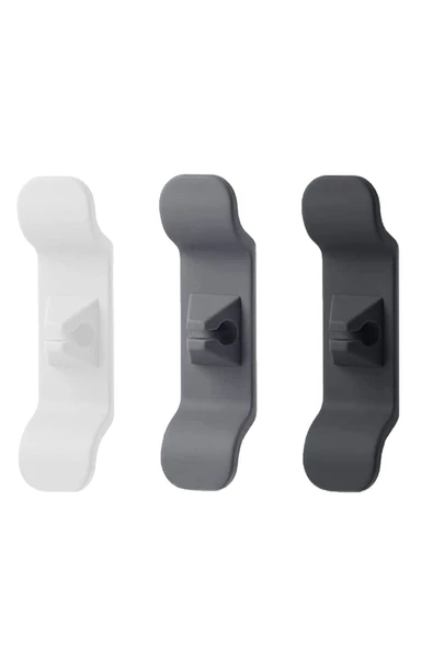 NACTUMU 6'lı Pratik Kablo Toparlayıcı Klips, Yapışkanlı Mutfak Air Fryer, Kettle, Kahve ve Tost Makinesi için - 6