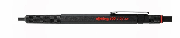 Rotring 600 Siyah Versatil Kalem 0.5 1904443 - Resim 3