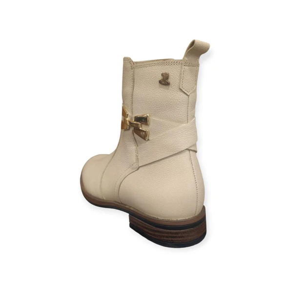 VENÜS 2552703K DÜZ TOPUK İNCE TABAN DERİ KADIN BOT - Resim 10