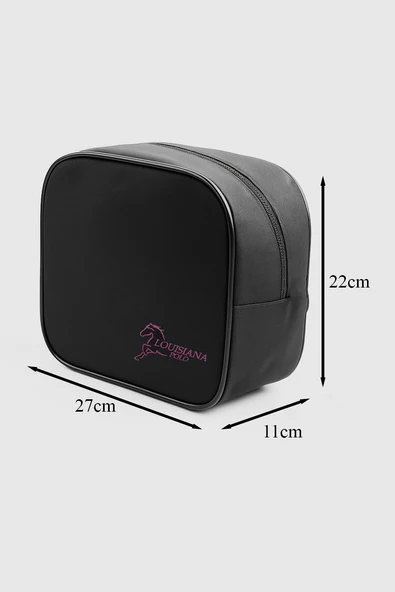 Louisiana Polo Termoslu Beslenme Çantası Siyah Pembe 1142 - Resim 5