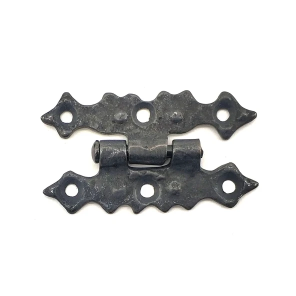 Antika Tarz Dekoratif Pirinç Yıldız Menteşe - 63x36 Mm, Oksit ürün görseli