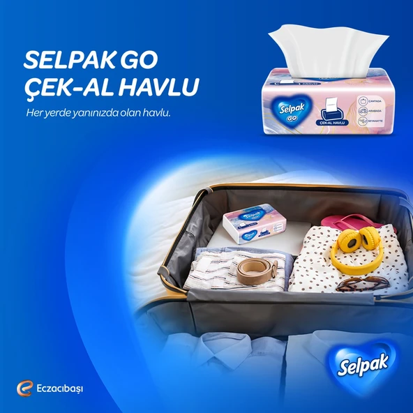 Go Çek-Al Havlu 6*50 Yaprak - Resim 4