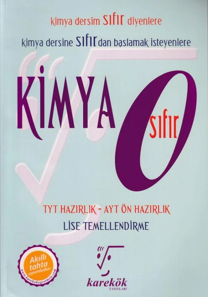 Karekök Kimya Sıfır ürün görseli