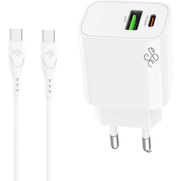 Eagleton 2in1 Pd 30W Gan Seyahat Şarj Cihazı Set - Resim 2