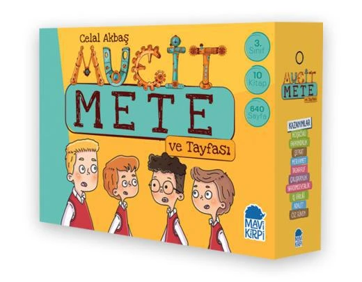 Mucit Mete ve Tayfası 3. Sınıf Hikaye Seti (10 Kitap Takım) ürün görseli