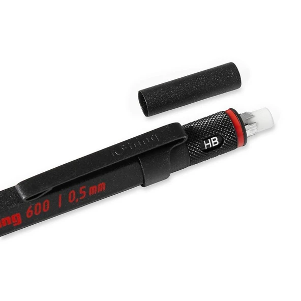 Rotring 600 Siyah Versatil Kalem 0.5 1904443 - Resim 2