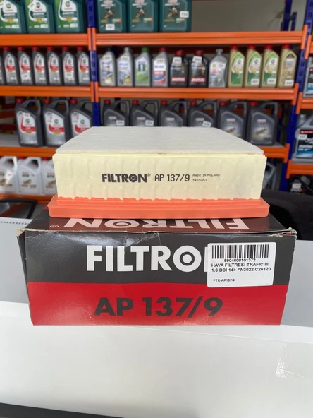 Filtron AP137/9 Hava Filtresi Renault Trafic Iıı / Master Iı / Vivaro / Movano