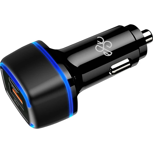 Eagleton Araç Şarjı Usb-C Pd 30W+QC3.0 18W - Resim 2