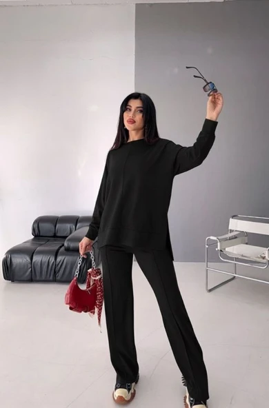 Kadın Modal Kumaş Şık Eşofman Takımı ürün görseli