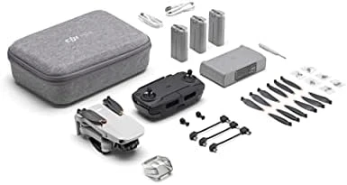 DJI Mini SE Fly More Combo - 3-axis Kameralı Drone, 2.7K Kamera, GPS, 30 dk. Uçuş Süresi, Hafif, 249 gr.’dan Daha Hafif Mini Drone