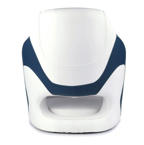 Mavi Beyaz Desenli Tekne Kaptan Koltuğu - 5