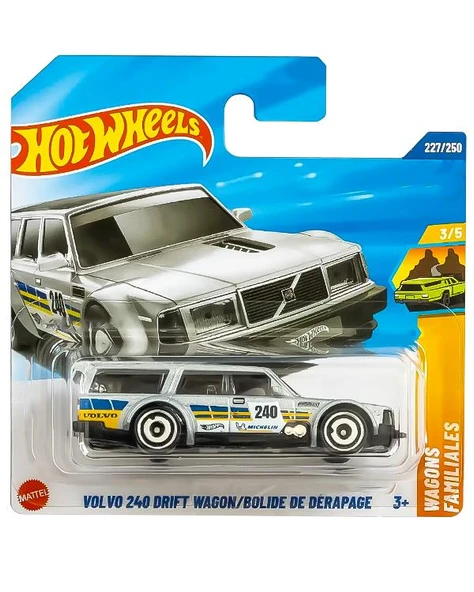 Hot Wheels Vagons Familiales Volvo 240 Drift Wagon JBB40 ürün görseli
