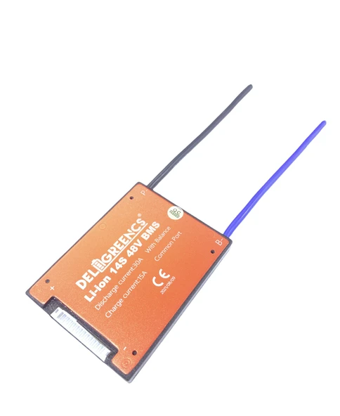 14S 30A Li-Ion Bms Karti Sensörlü Ortak Port ürün görseli