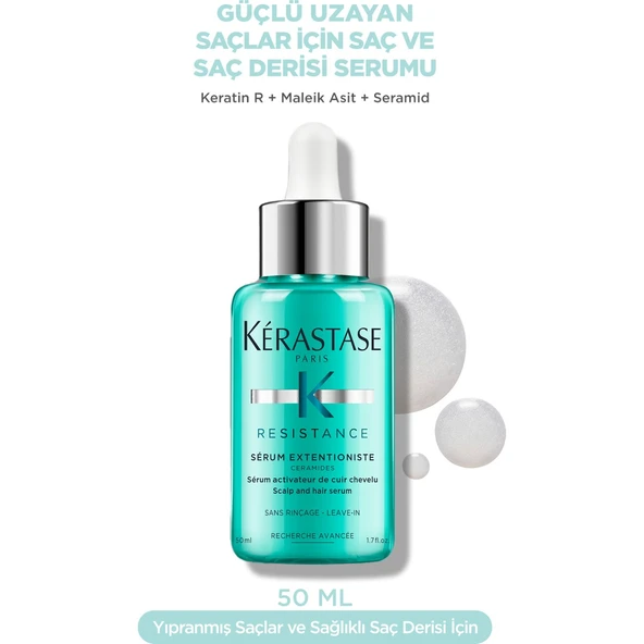 Resistance Serum Extentioniste Daha Hızlı Ve Güçlü Uzayan Saçlar Için Bakım Serumu 50 ml 50 ml - Resim 2
