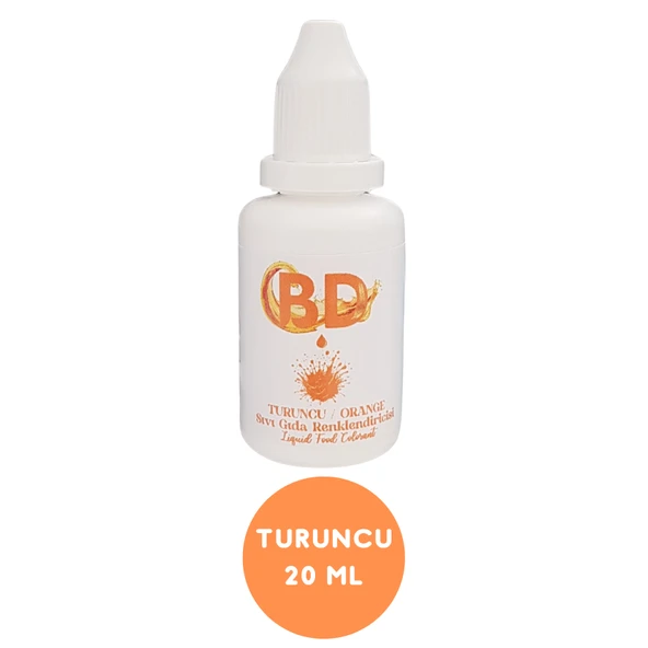 BD 12'li Sıvı Gıda Boyası Seti – 20 ml (Turuncu, Pembe, Mavi, Sarı, Yeşil, Kırmızı, Lacivert, Bordo, Kahve, Mor, Siyah, Fuşya) - 2