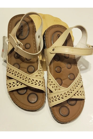 Monalisa Home 38 Numara Renkli Figürlü Gösterişli Sandalet ürün görseli 1