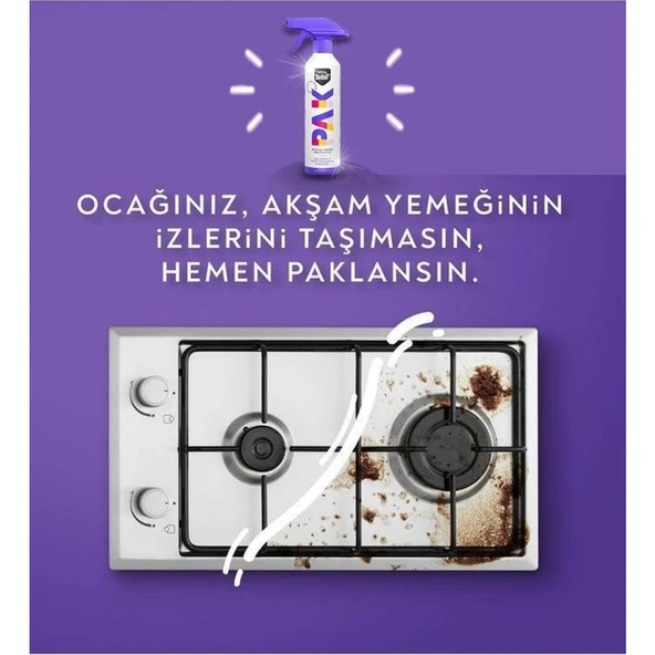 Selsil Pak 4 'lü 500 ml Mucize Köpük Temizleyici Sprey Yağ Sökücü, Parlatıcı - Resim 3