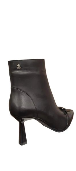 VENÜS 2554001K SİVRİ BURUN İNCE TOPUK KADIN DERİ BOT - Resim 4