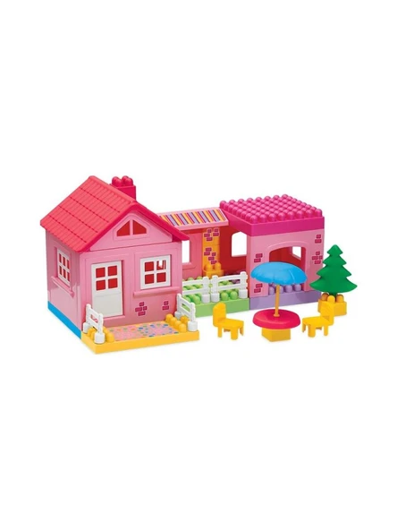 DEDE TEK KATLI EV BLOKLARI 36 PARÇA KENDİ EVİNİ OLUŞTUR 03135 ürün görseli 1