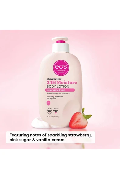 EOS Strawberry Dream Vücut Losyonu 473ML - 3