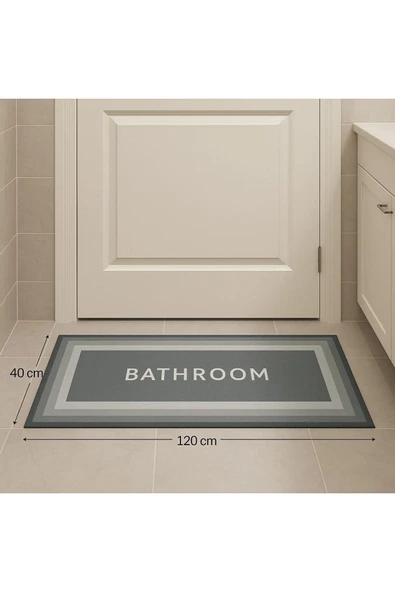 NACTUMU Sihirli Süper Su Emici Uzun Paspas, Kaymaz Tabanlı 40x120 cm - Resim 6