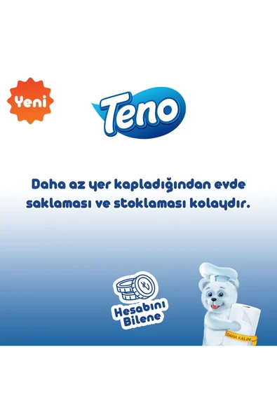 Mini Kağıt Havlu 24 Rulo (3 Rulo x 8 Paket) - Resim 5