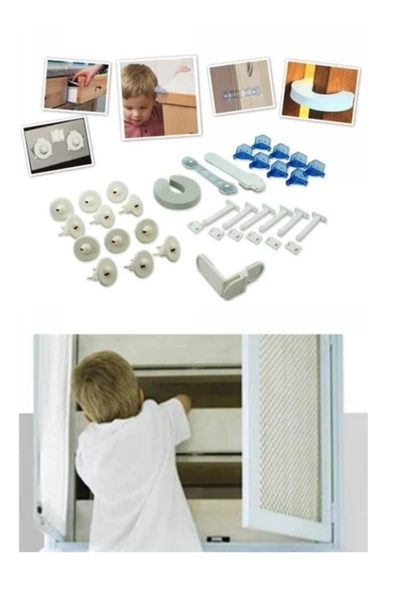 NACTUMU 30 Parça Bebek Koruma Seti, Güvenli ve Koruyucu Ekipman - 7